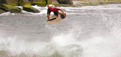 Skimboarding